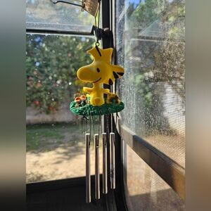 Peanuts Woodstock Mini Wind Chime - New In Box  *READ